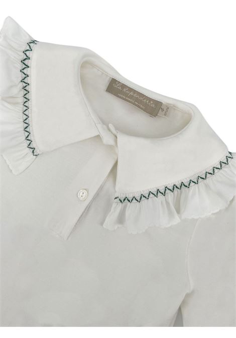 Polo con ricamo LA STUPENDERIA | TJMG42KVER